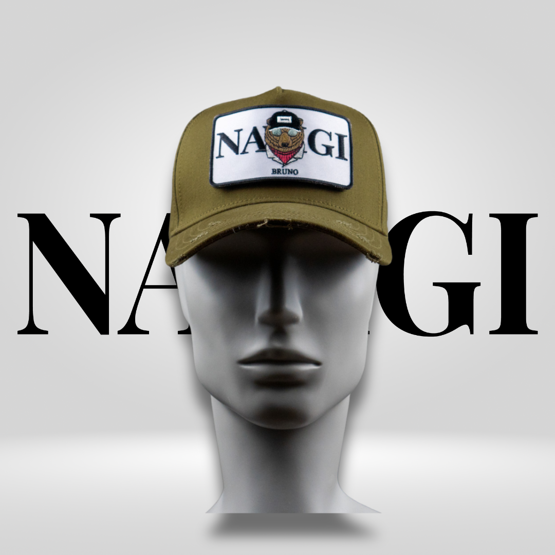Baseball Cap Army Green mit wandelbarem Patch