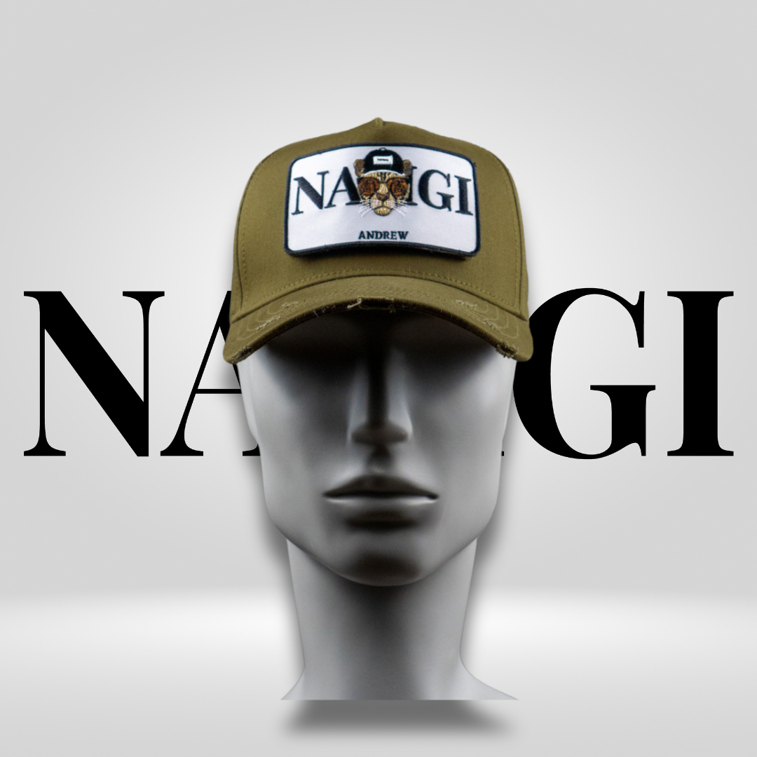 Baseball Cap Army Green mit wandelbarem Patch