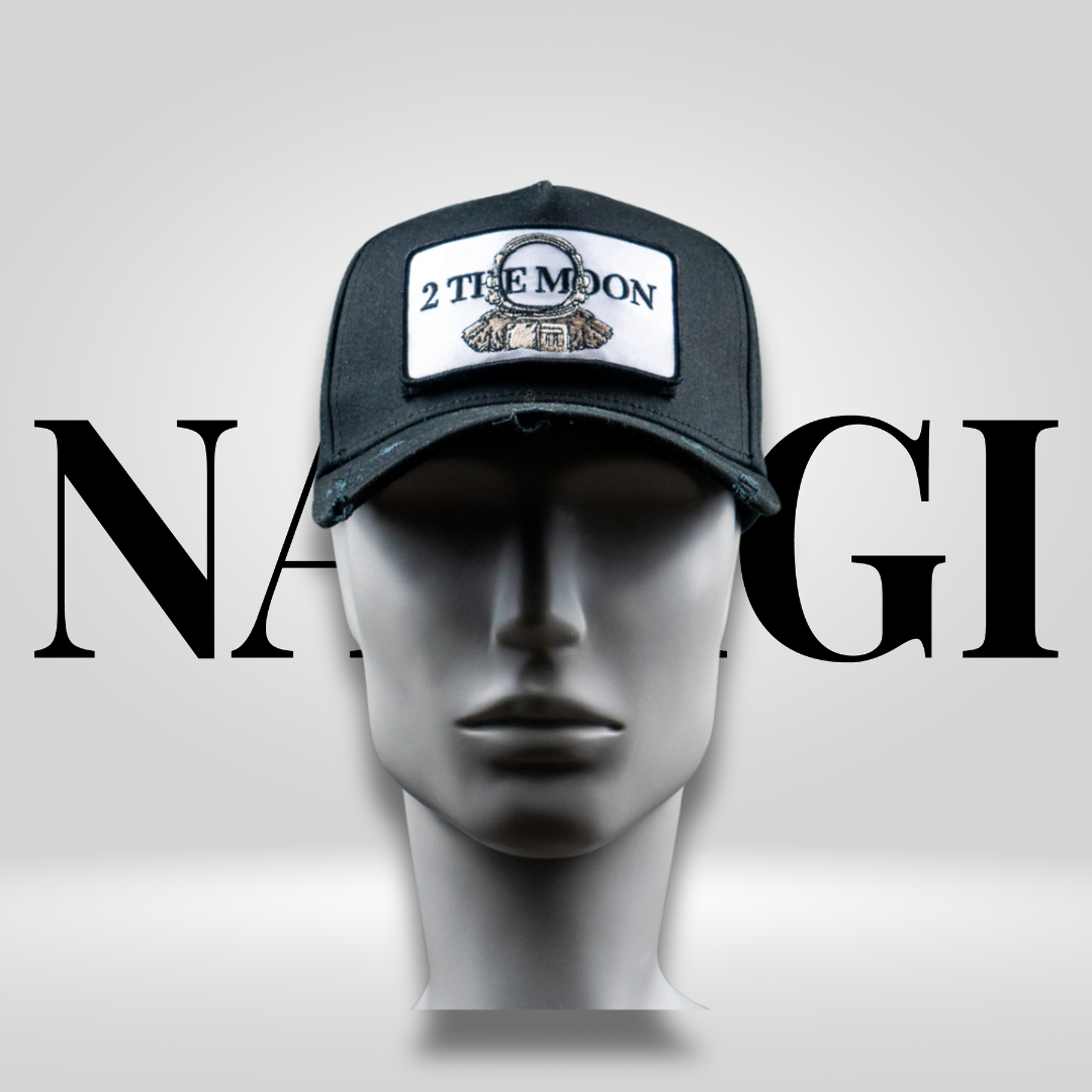 Baseball Cap Black mit wandelbarem Patch