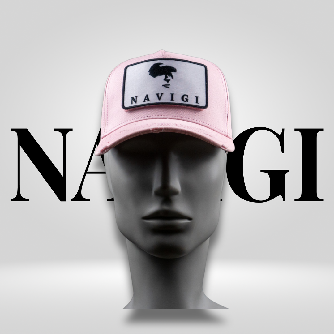 Trucker Cap Pink mit wandelbarem Patch