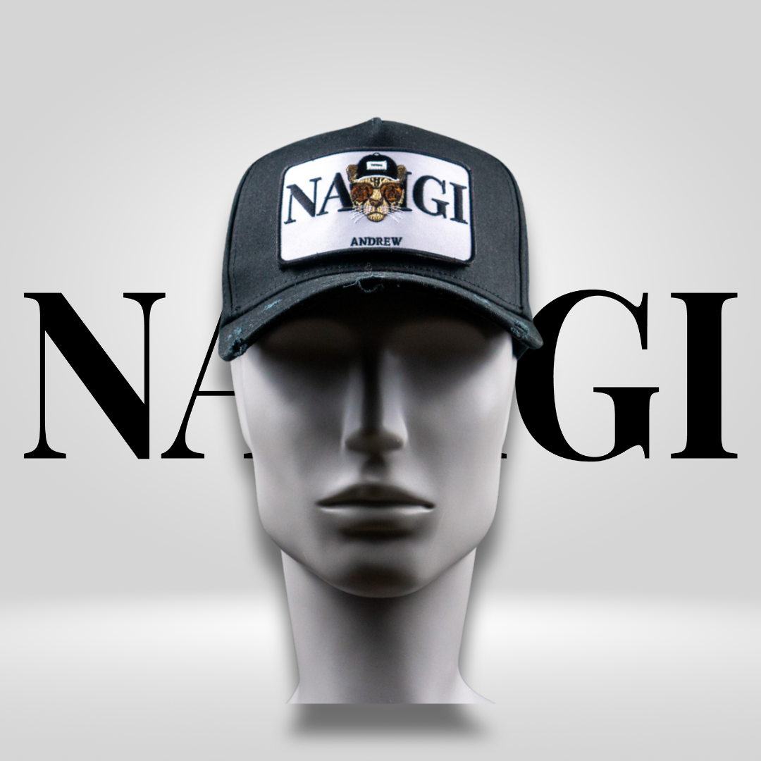 Baseball Cap Black mit wandelbarem Patch