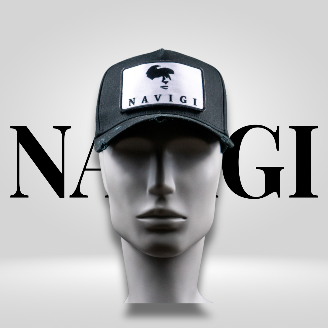 Baseball Cap Black mit wandelbarem Patch