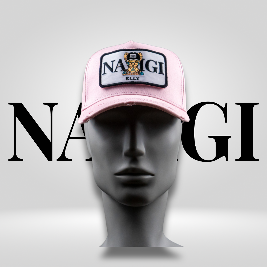 Trucker Cap Pink mit wandelbarem Patch