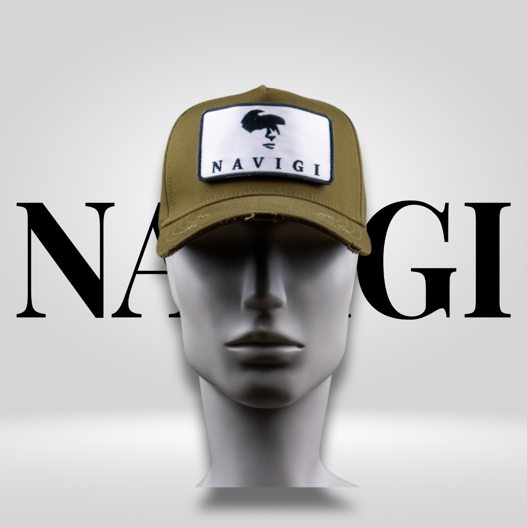 Trucker Cap Army Green mit wandelbarem Patch