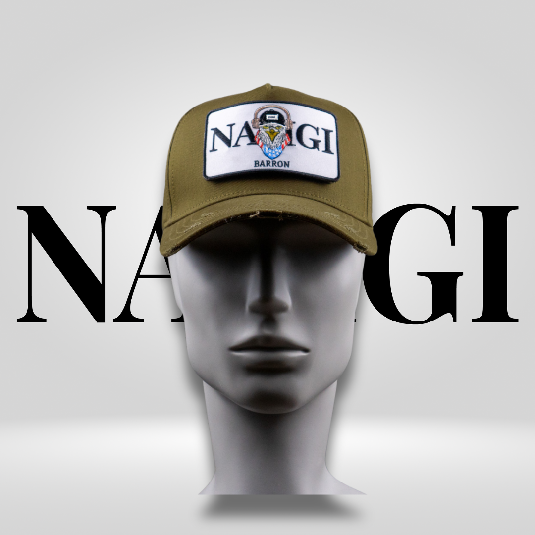 Baseball Cap Army Green mit wandelbarem Patch