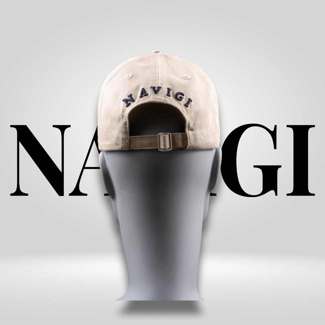 Baseball Cap Beige mit wandelbarem Patch