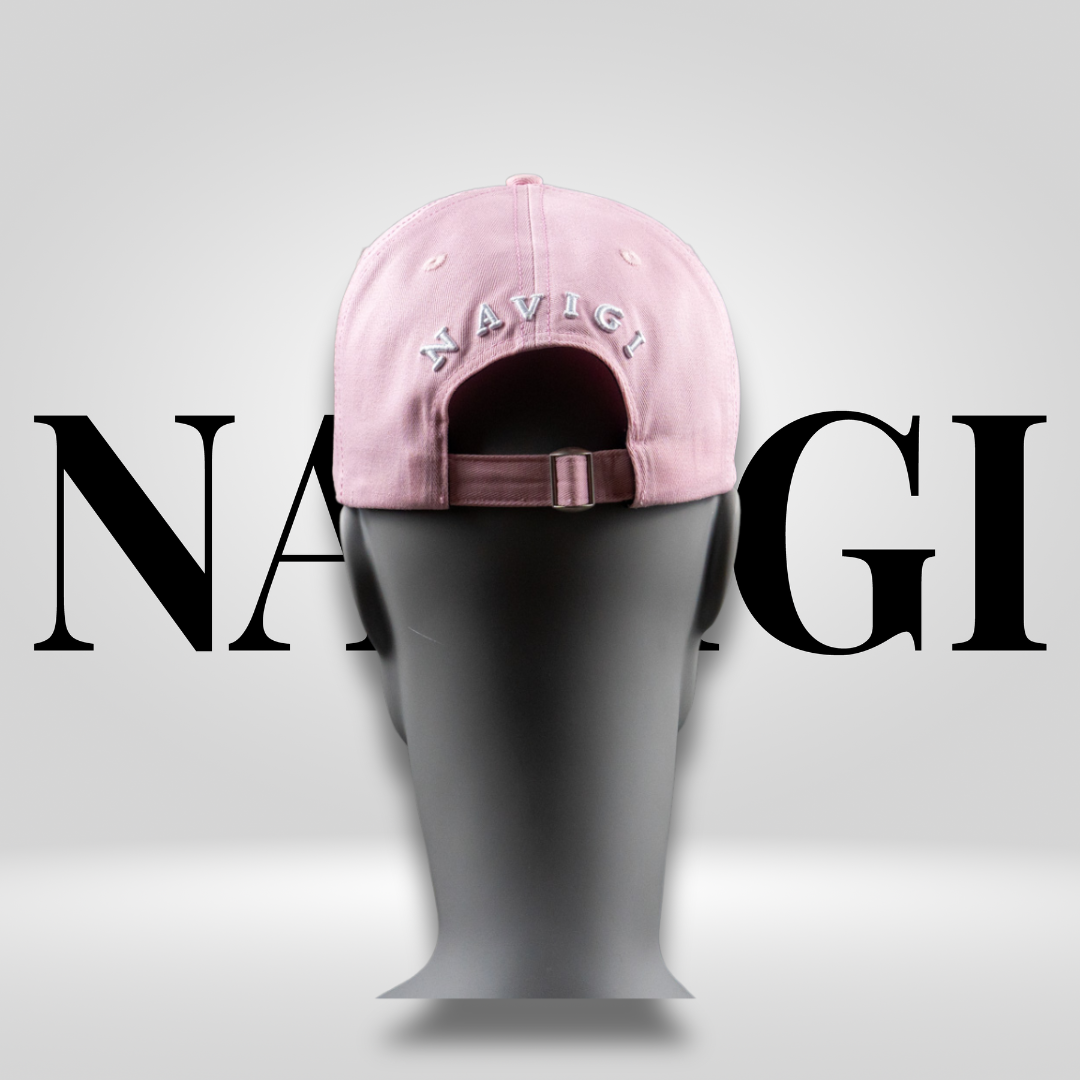 Baseball Cap Pink mit wandelbarem Patch