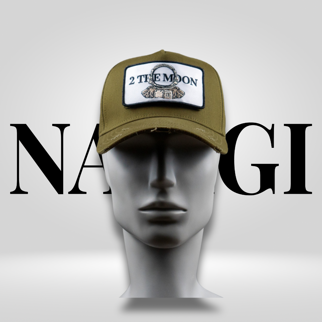 Baseball Cap Army Green             mit wandelbarem Patch