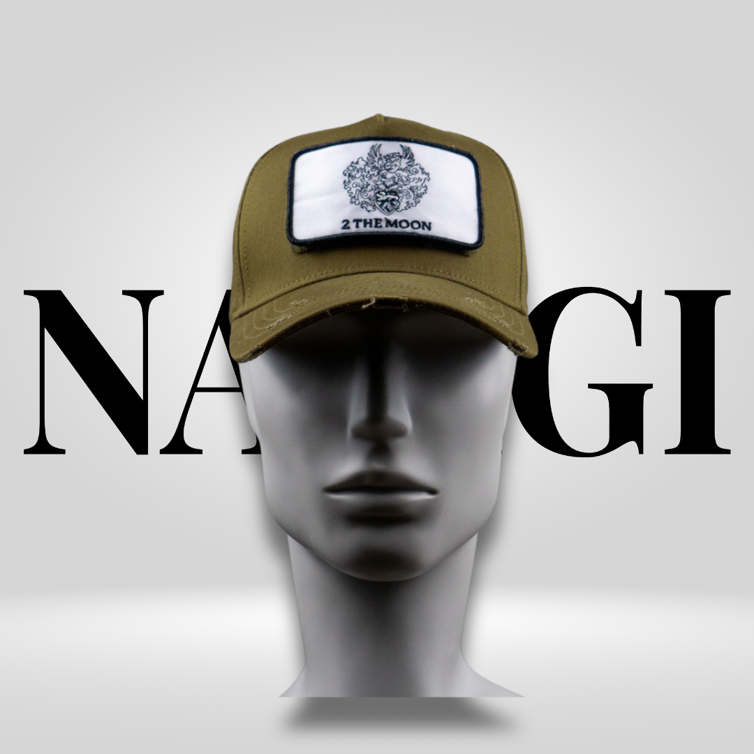 Baseball Cap Army Green             mit wandelbarem Patch