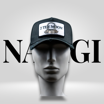 Baseball Cap Black                      mit wandelbarem Patch