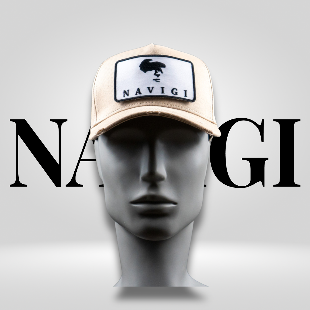 Baseball Cap Beige                      mit wandelbarem Patch