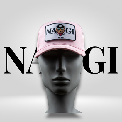 Baseball Cap Pink                         mit wandelbarem Patch