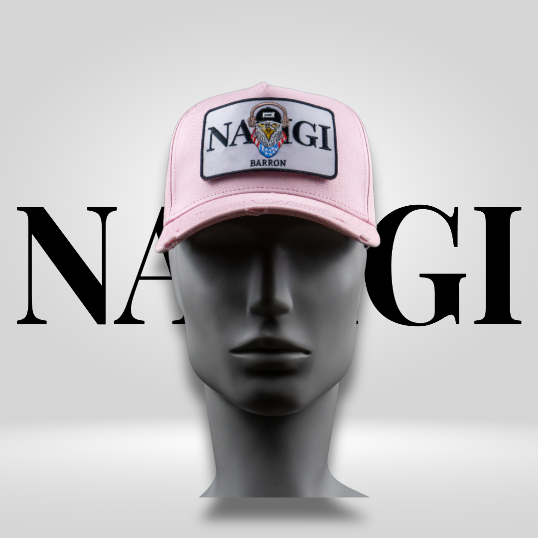 Baseball Cap Pink                         mit wandelbarem Patch