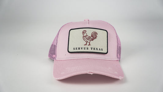 Trucker Cap Rose Servus Texas