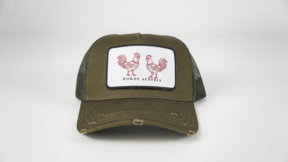 Trucker Cap Army Green Howdy Austria