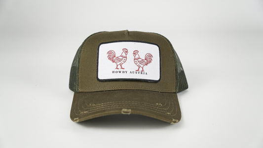 Trucker Cap Army Green Howdy Austria